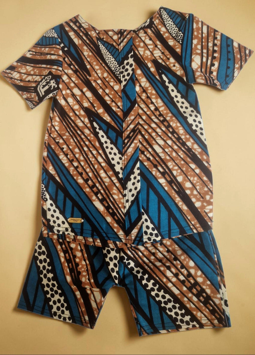 African waxprint Baby Boy Set(449 kr)
