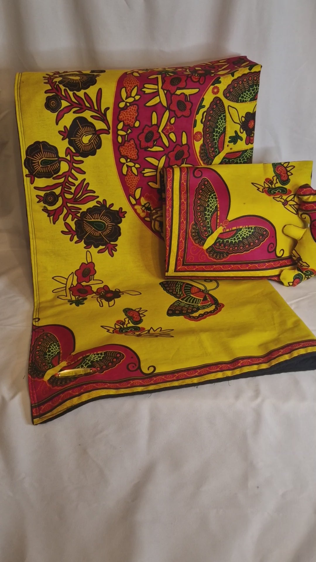 African Wax Print Baby Blanket Set(995 kr)