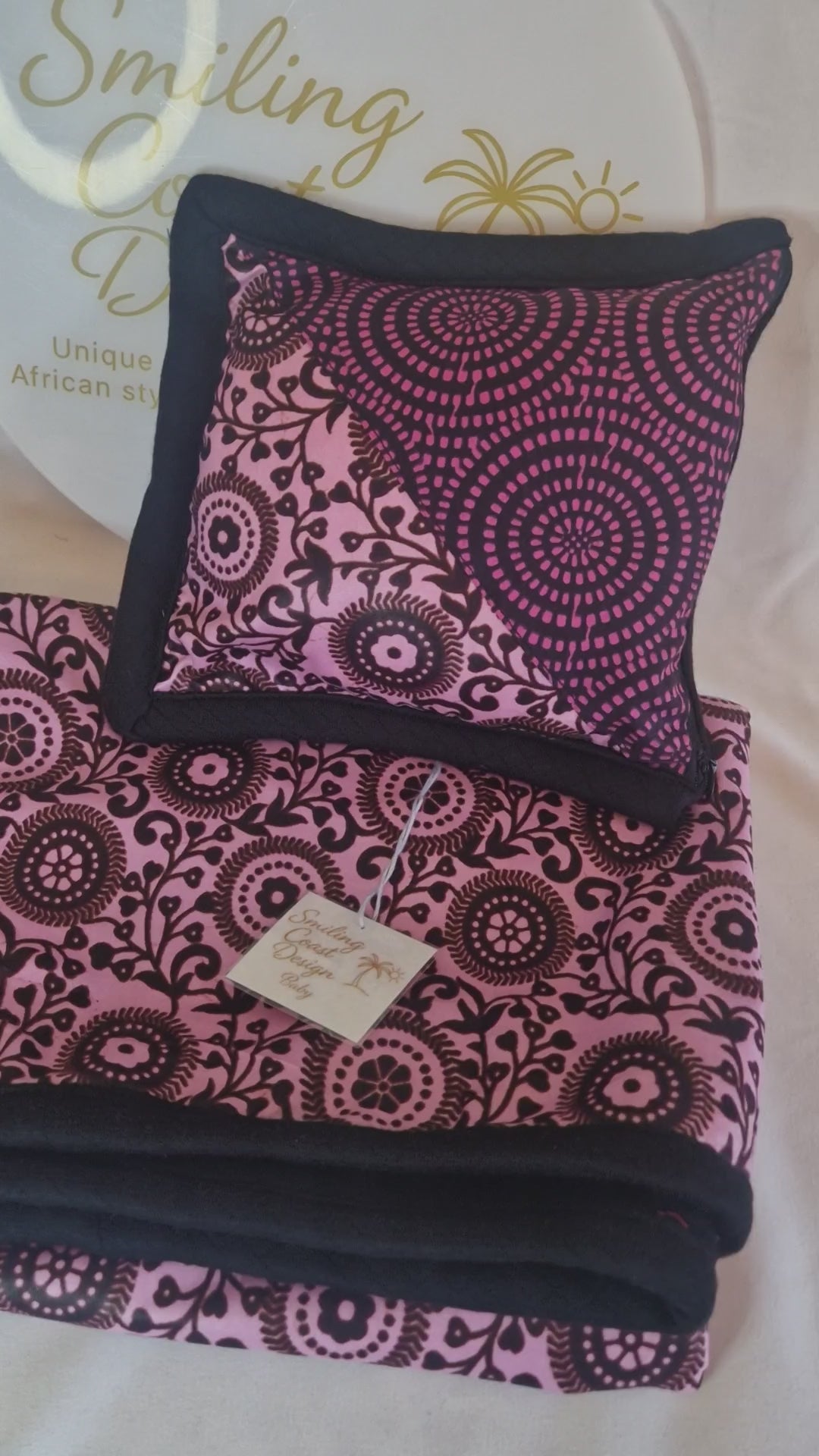 African Wax Print/Baby Stroller Set (995 kr)