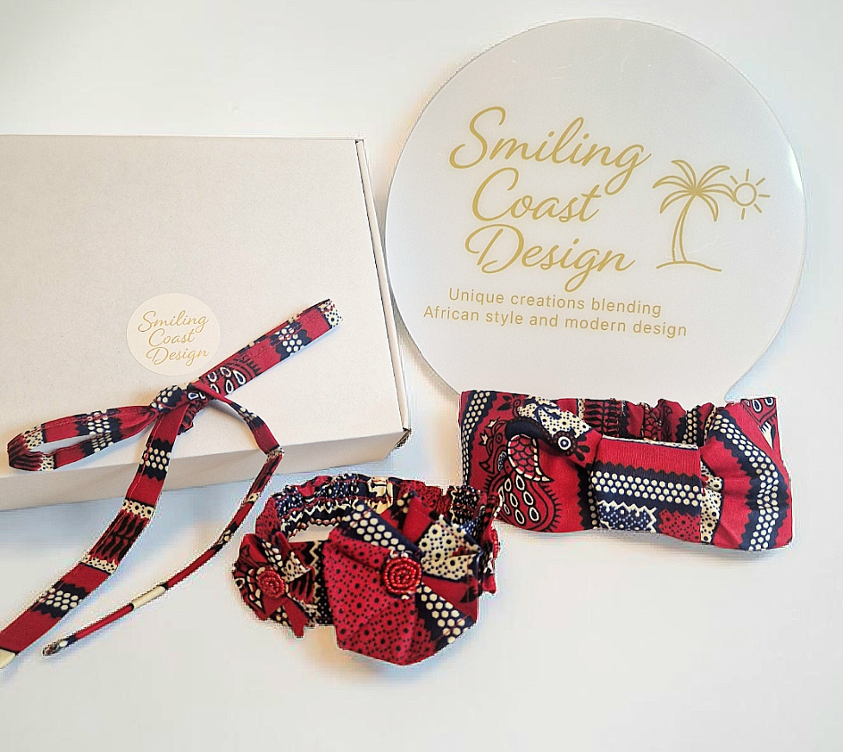 Mommy & Baby- African Waxprint Headband Set (319 kr)