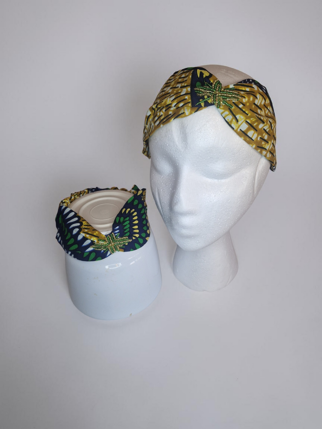 Mommy & Baby- African Waxprint Headband Set(329 kr)