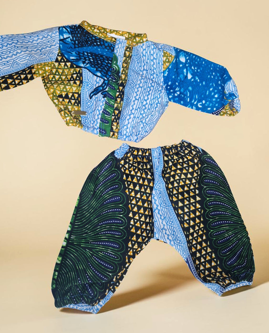 African Baby Set 0–3 Months – Jacket & Pants (445 kr)