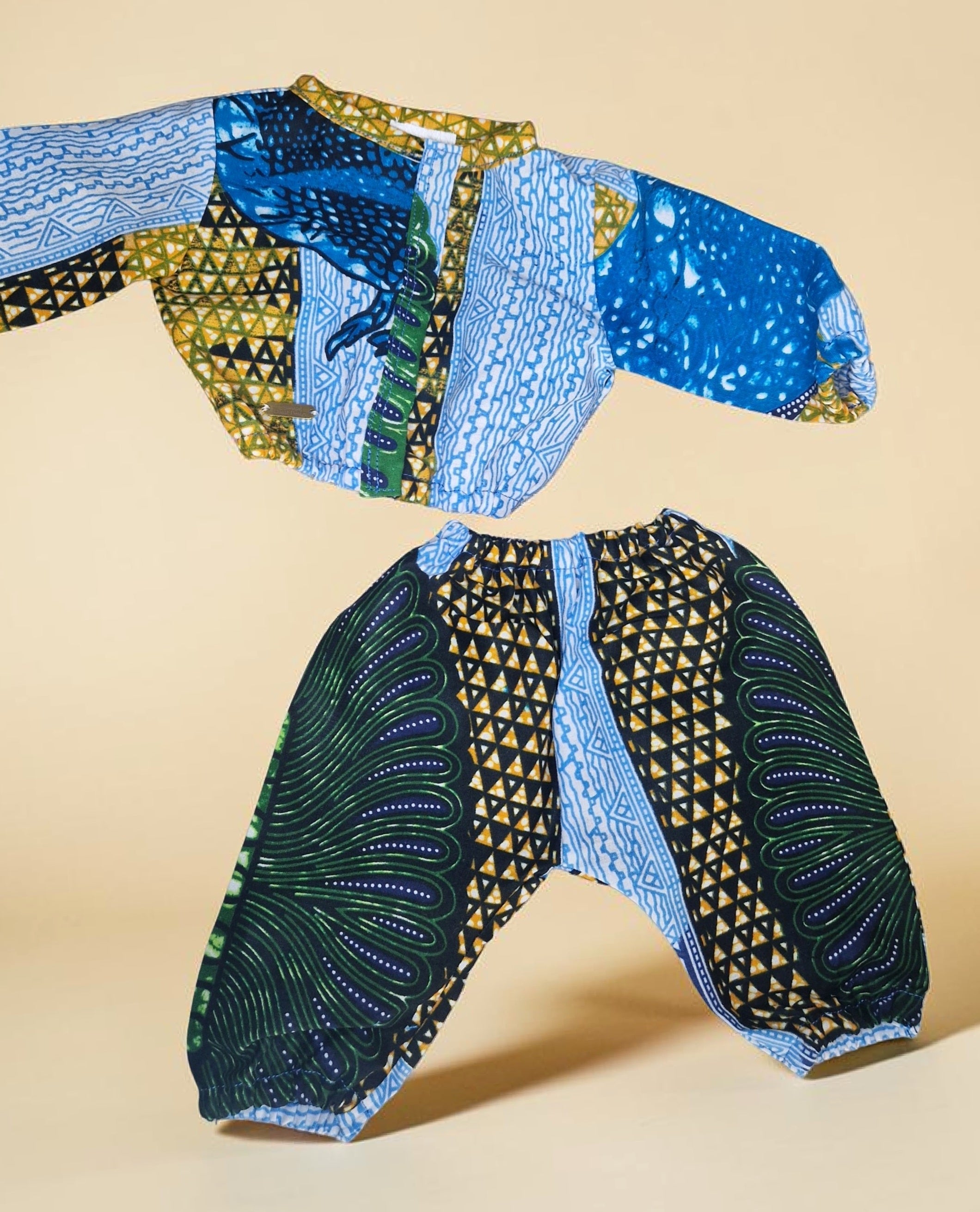 African Baby Set 0–3 Months – Jacket & Pants (445 kr)