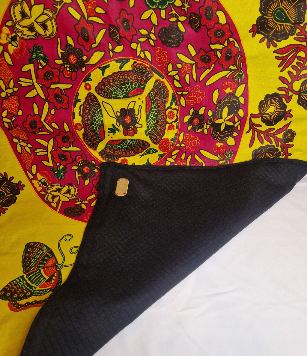 African Wax Print Baby Blanket Set(995 kr)