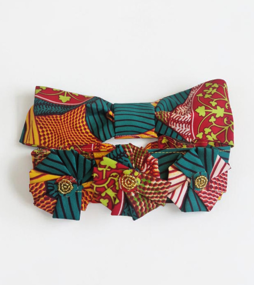 Mommy & Baby -African Waxprint Headband Set (329 kr)