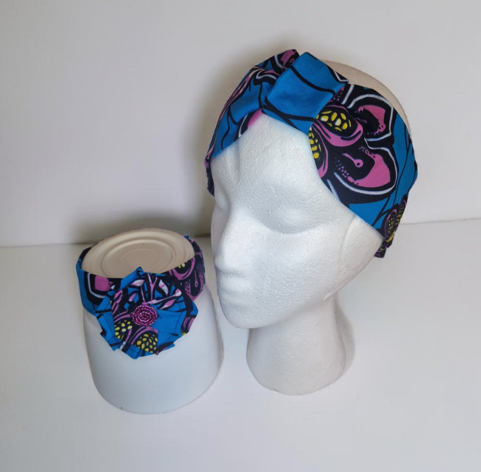 Mommy & Baby- African Wax Print Headband Set (329 kr)