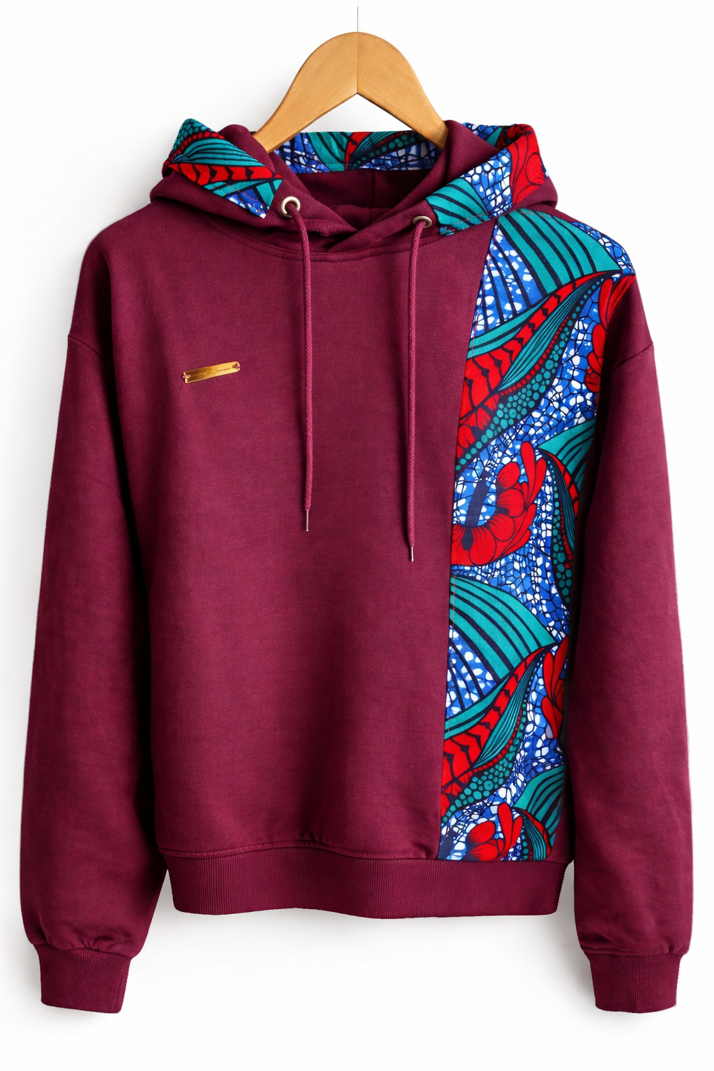 African Waxprint Hoodie Size M (895 kr)