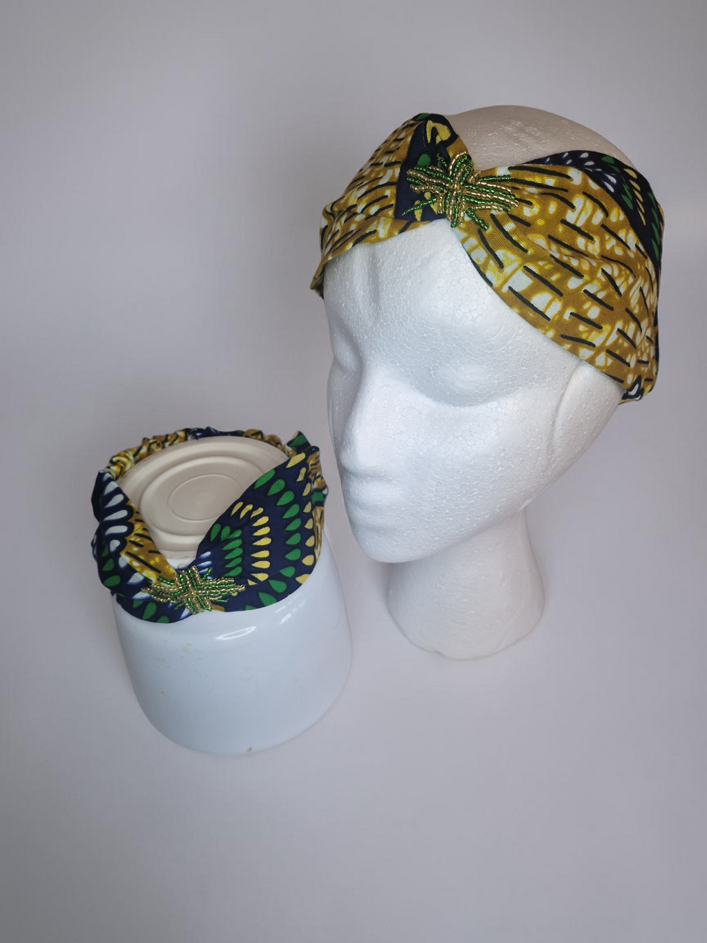 Mommy & Baby- African Waxprint Headband Set(329 kr)