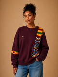 African Waxprint sweatshirt Size S (895 kr)
