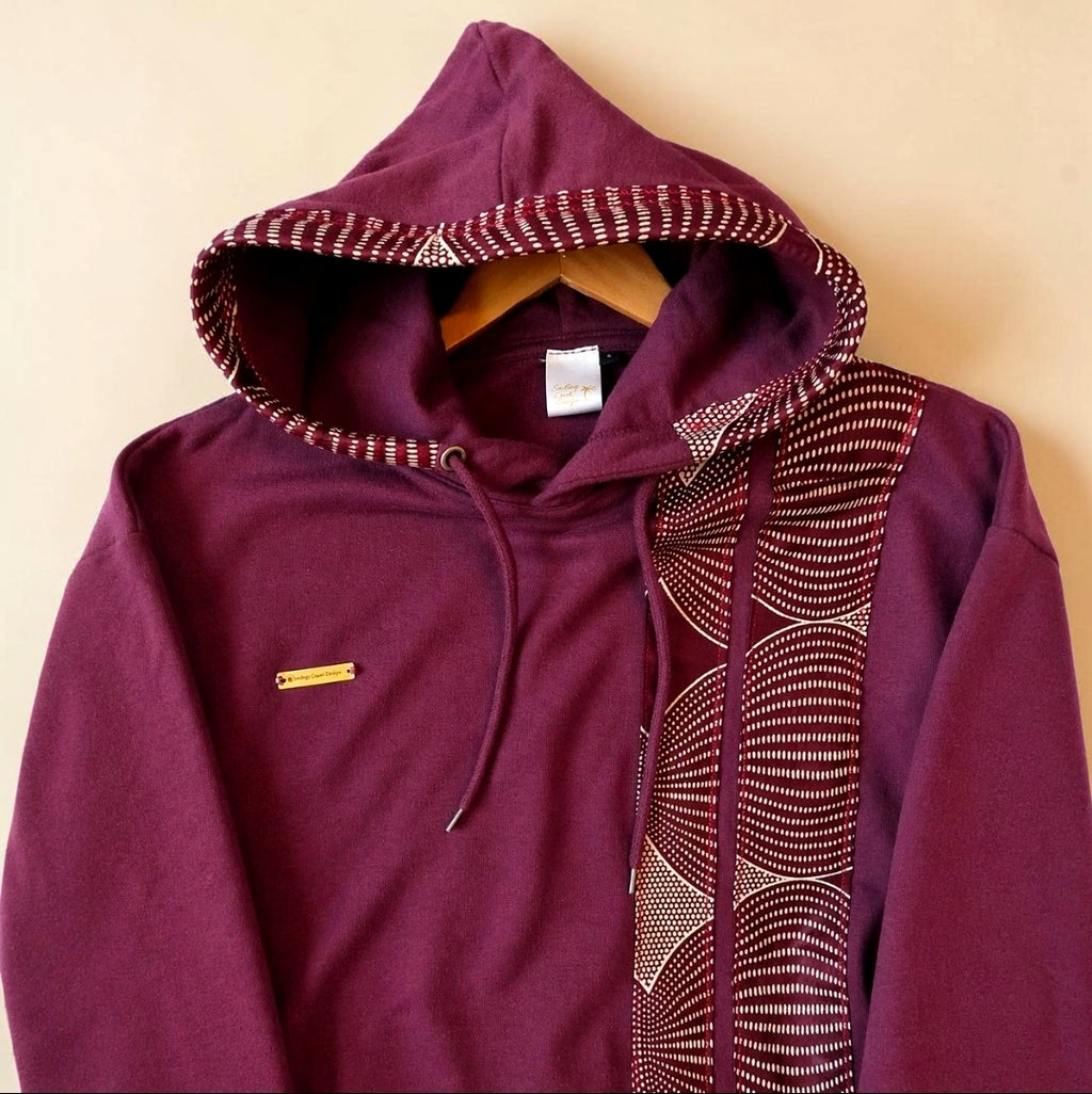 African Waxprint Hoddie Size S (895 kr)