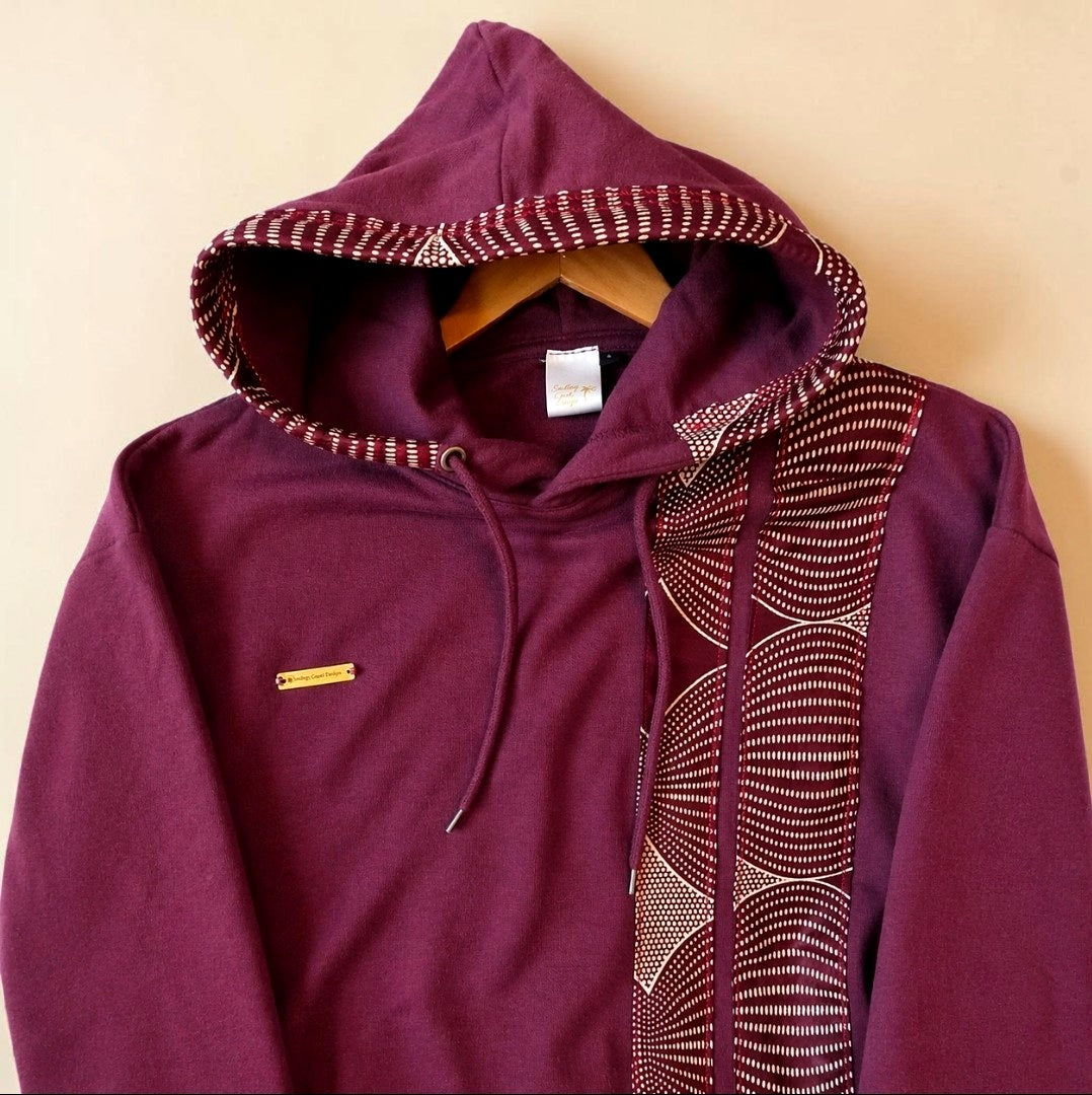African Waxprint Hoddie Size S (895 kr)