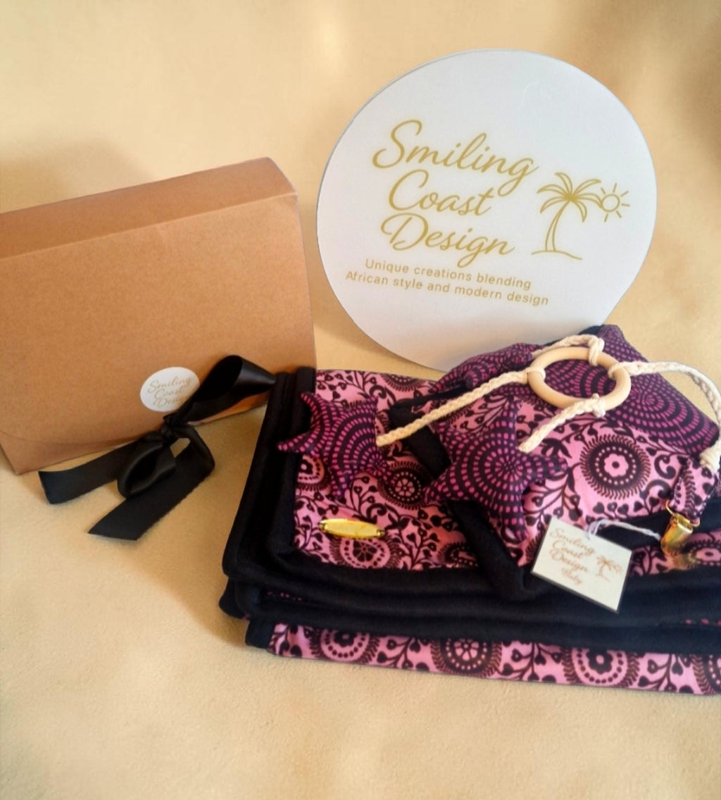 African Wax Print/Baby Stroller Set (995 kr)