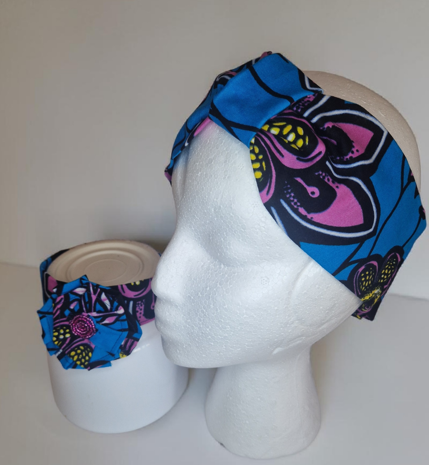 Mommy & Baby- African Wax Print Headband Set (329 kr)