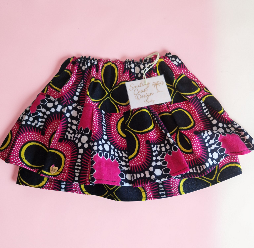 Blossom Pink – Baby Skirt & Headband Set (3–6 Months)(349 kr)