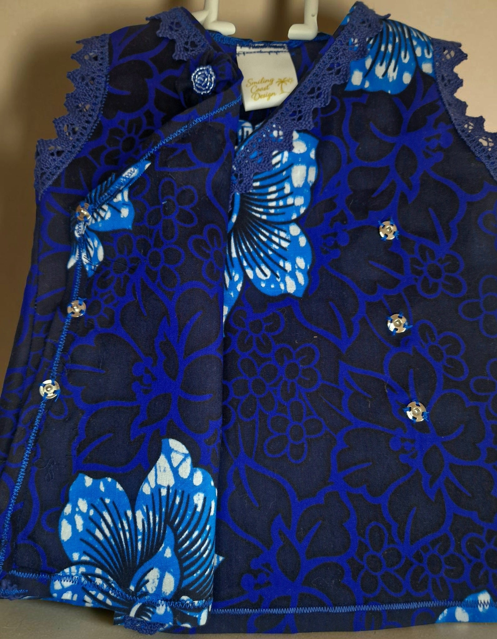 African waxprint Baby Dress & Headband Set(429 kr)