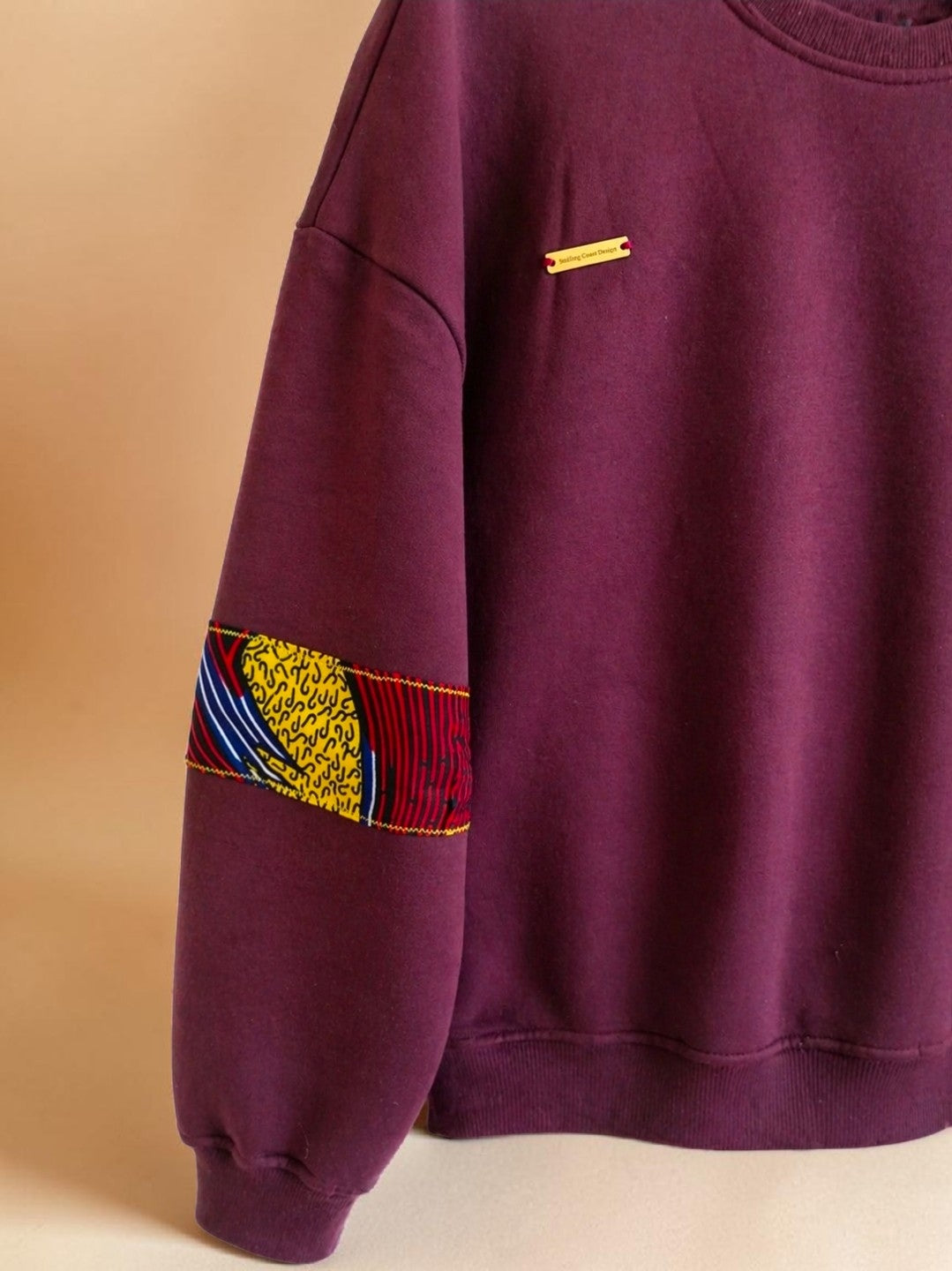 African waxprint Sweatshirt Size XL (895 kr)