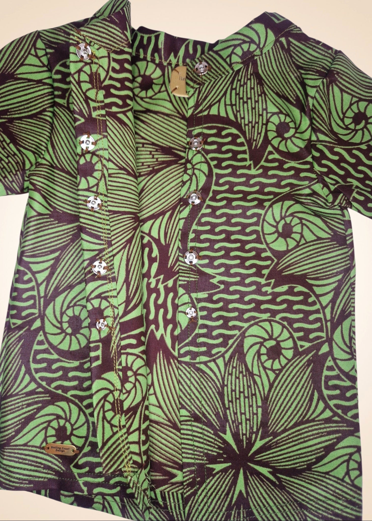 African Waxprint Baby Boy set (449 kr)