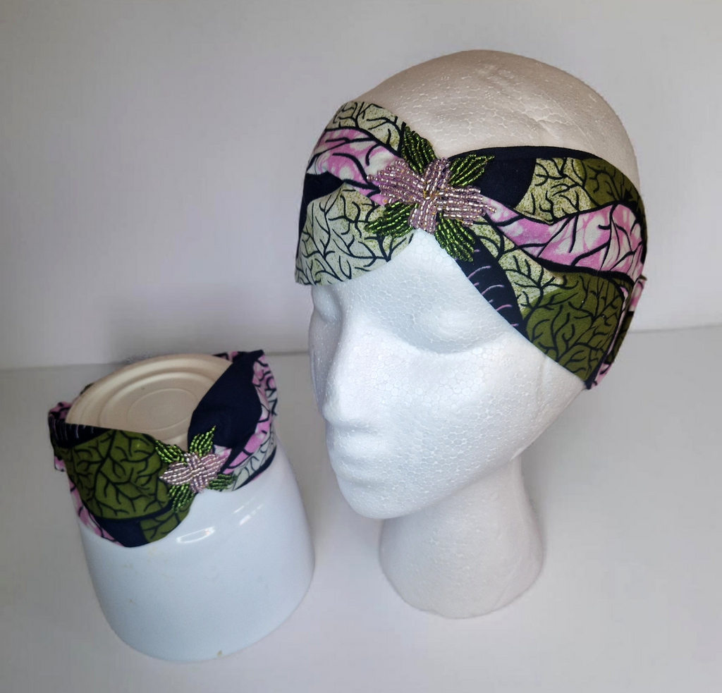Mommy & Baby -African Waxprint Headband Set(349 kr)