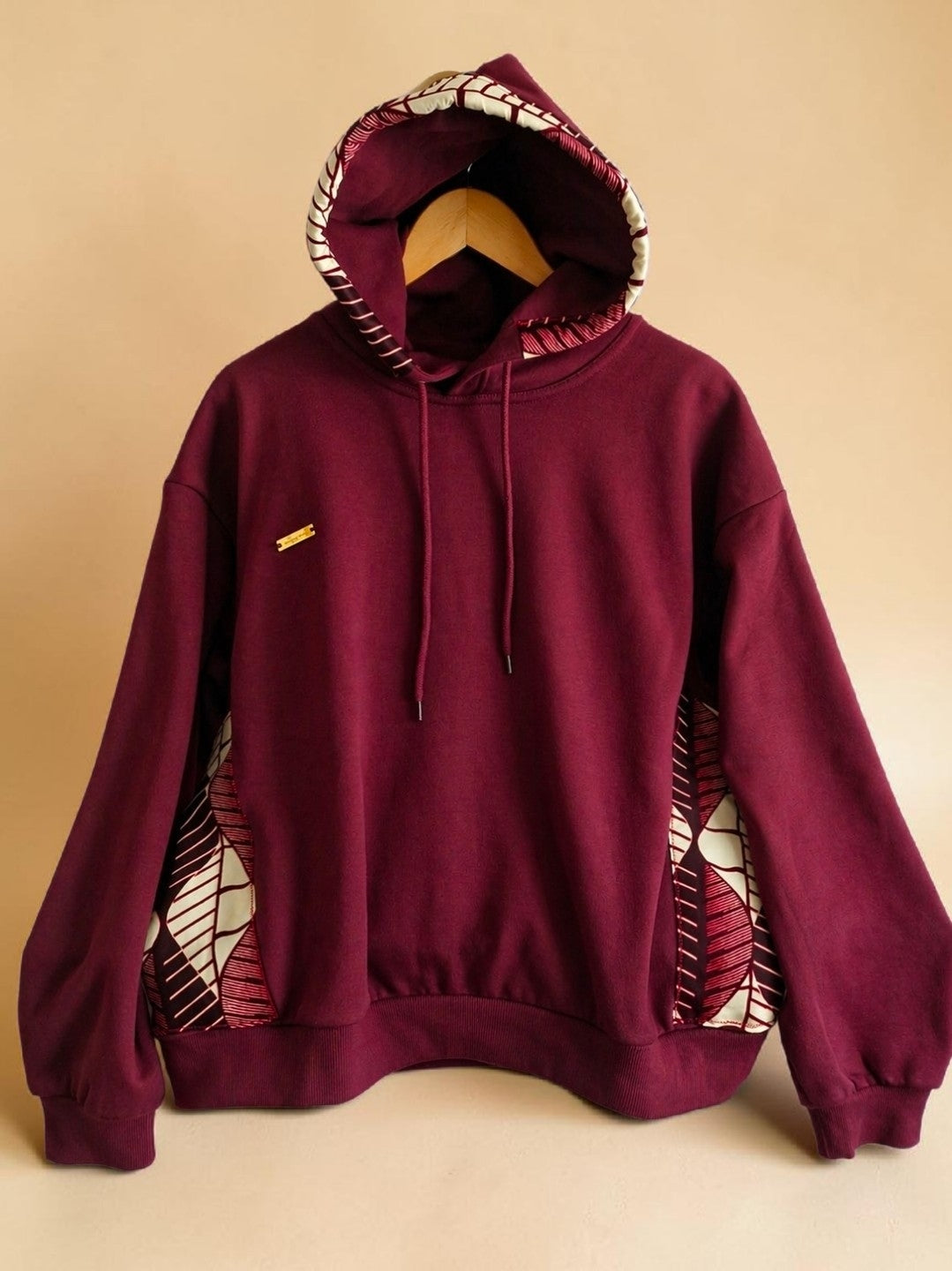 African Waxprint Hoodie Size M (895 kr)