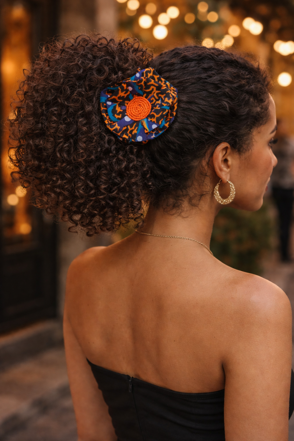 African Waxprint Scrunchie Set (3-Pack)  (199kr)