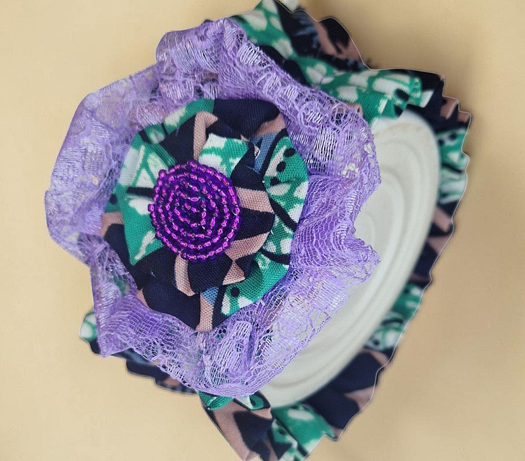 African Waxprint Baby Girl Dress & Headband(449 kr)