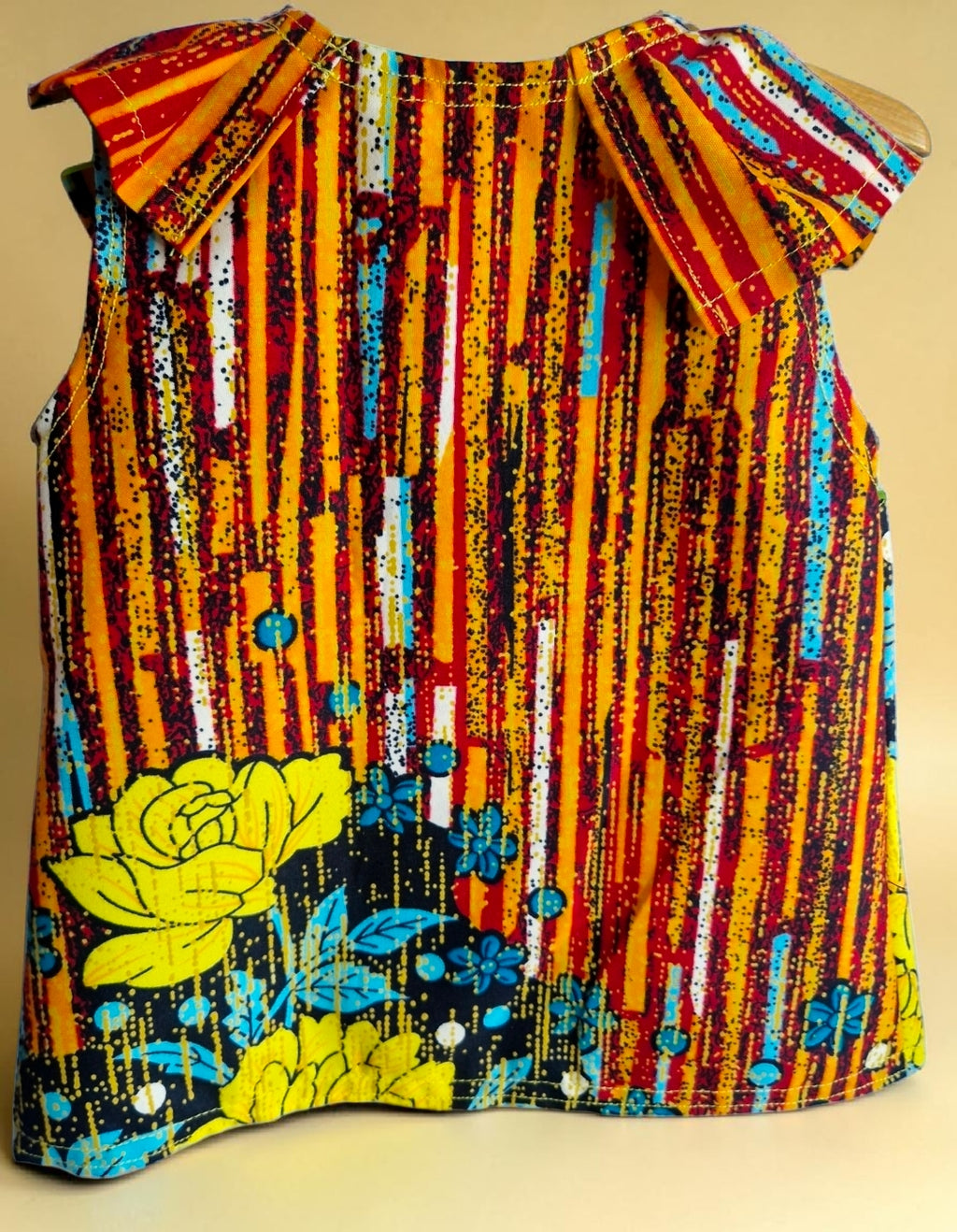 African Wax Print Baby Dress & Headband Set (429 kr)