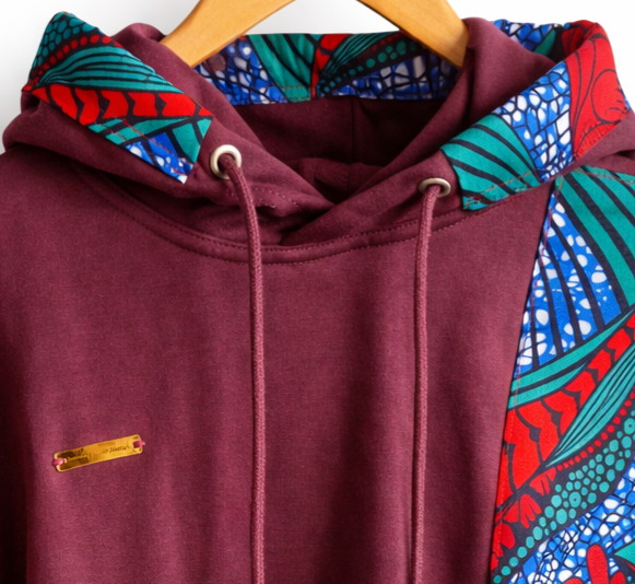 African Waxprint Hoodie Size M (895 kr)