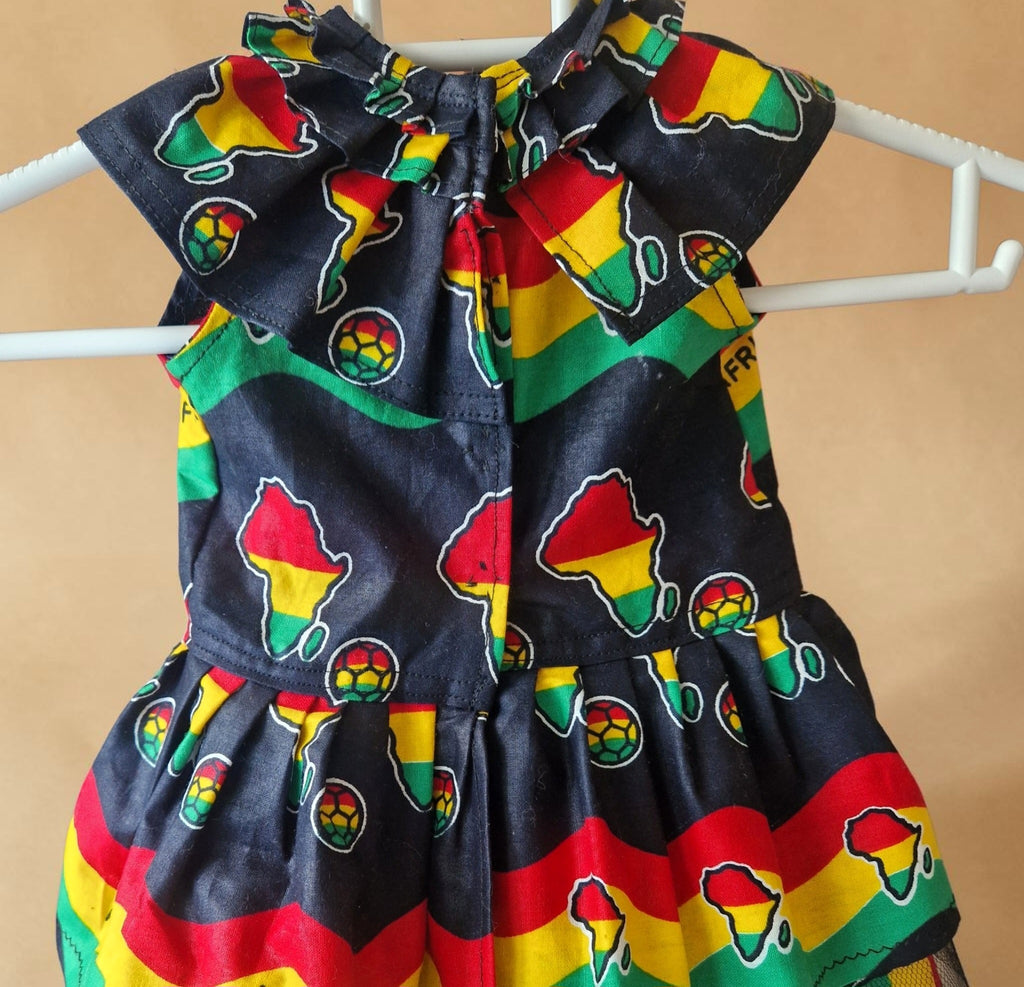 African Heritage Baby Dress & Headband Set /9–12 Months (499 kr)