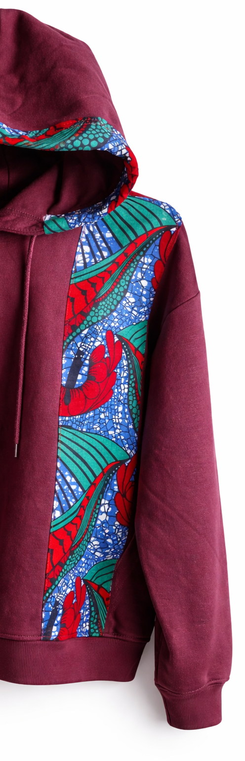 African Waxprint Hoodie Size M (895 kr)