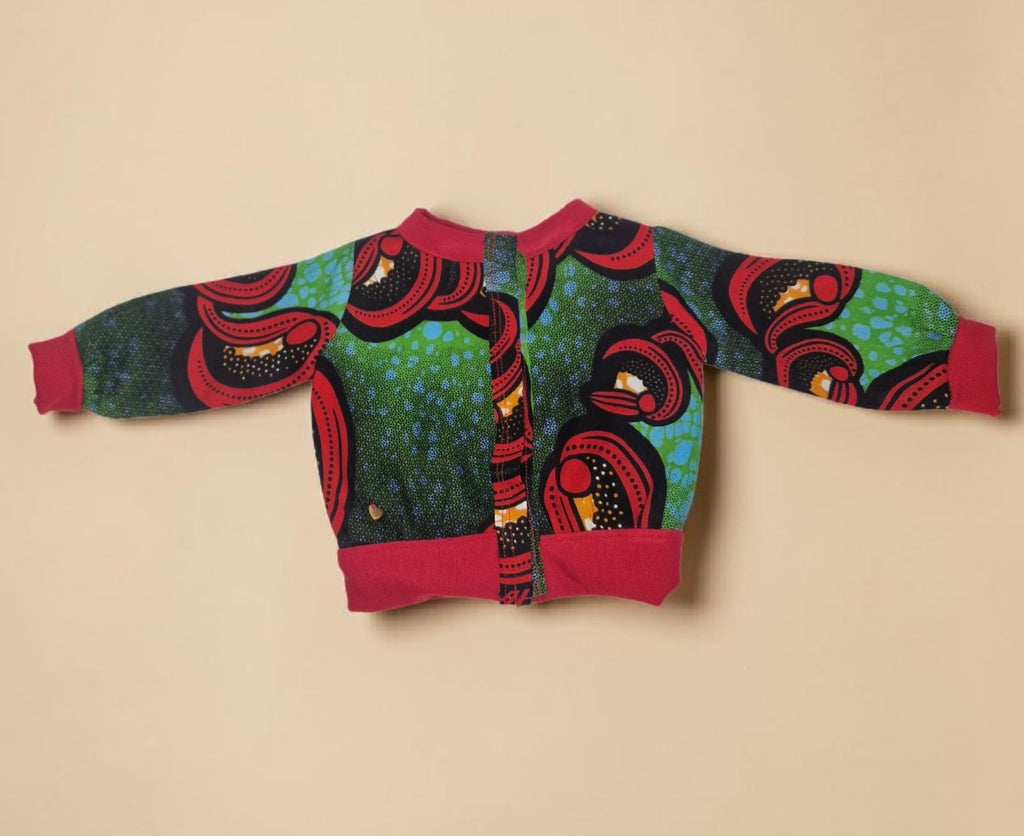 African waxprint Baby tracksuit (559kr)