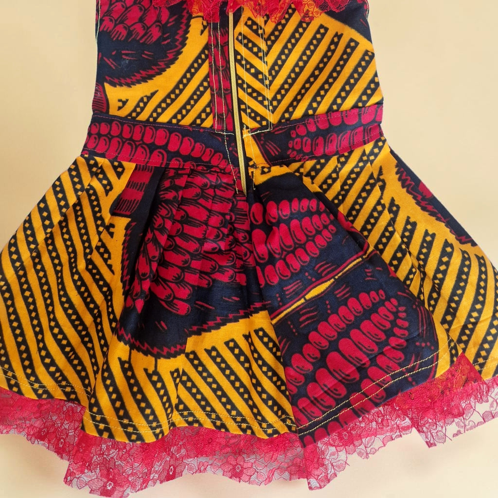 African waxprint baby dress/ Size 12-18 Months(499 kr)