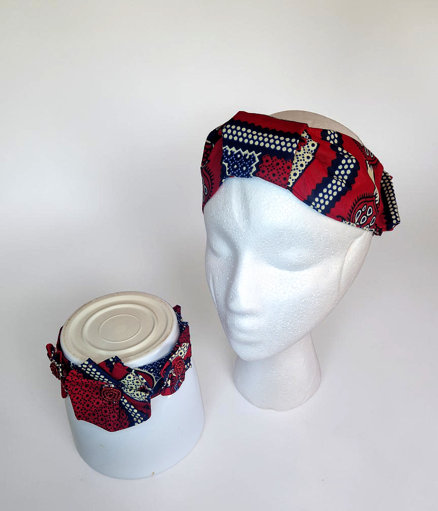 Mommy & Baby- African Waxprint Headband Set (319 kr)