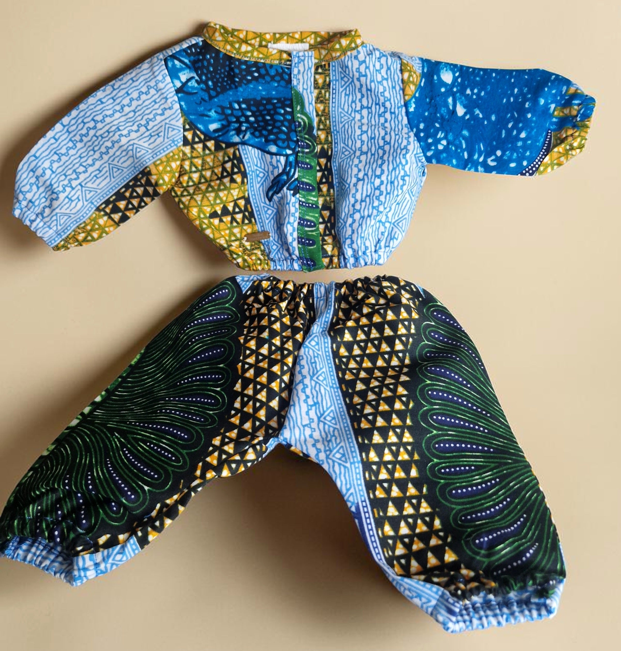 African Baby Set 0–3 Months – Jacket & Pants (445 kr)