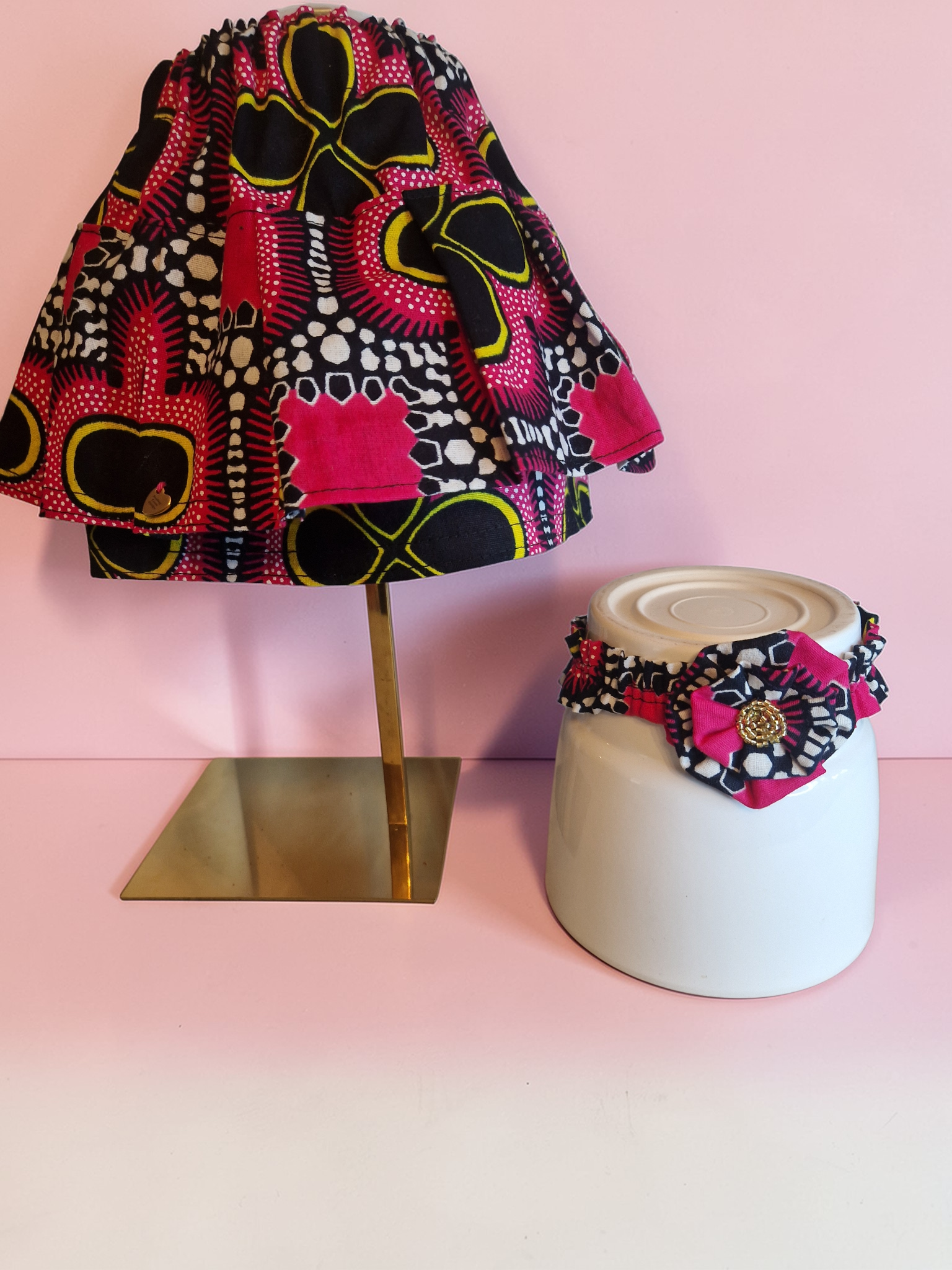 Blossom Pink – Baby Skirt & Headband Set (3–6 Months)(349 kr)