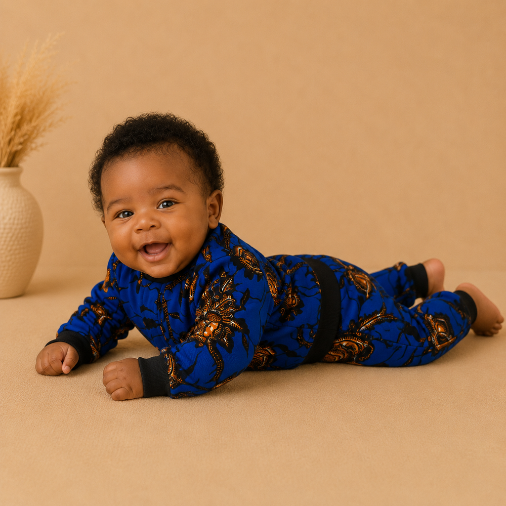African Waxprint Baby Set –Baby Jacket & Pants(559 kr)