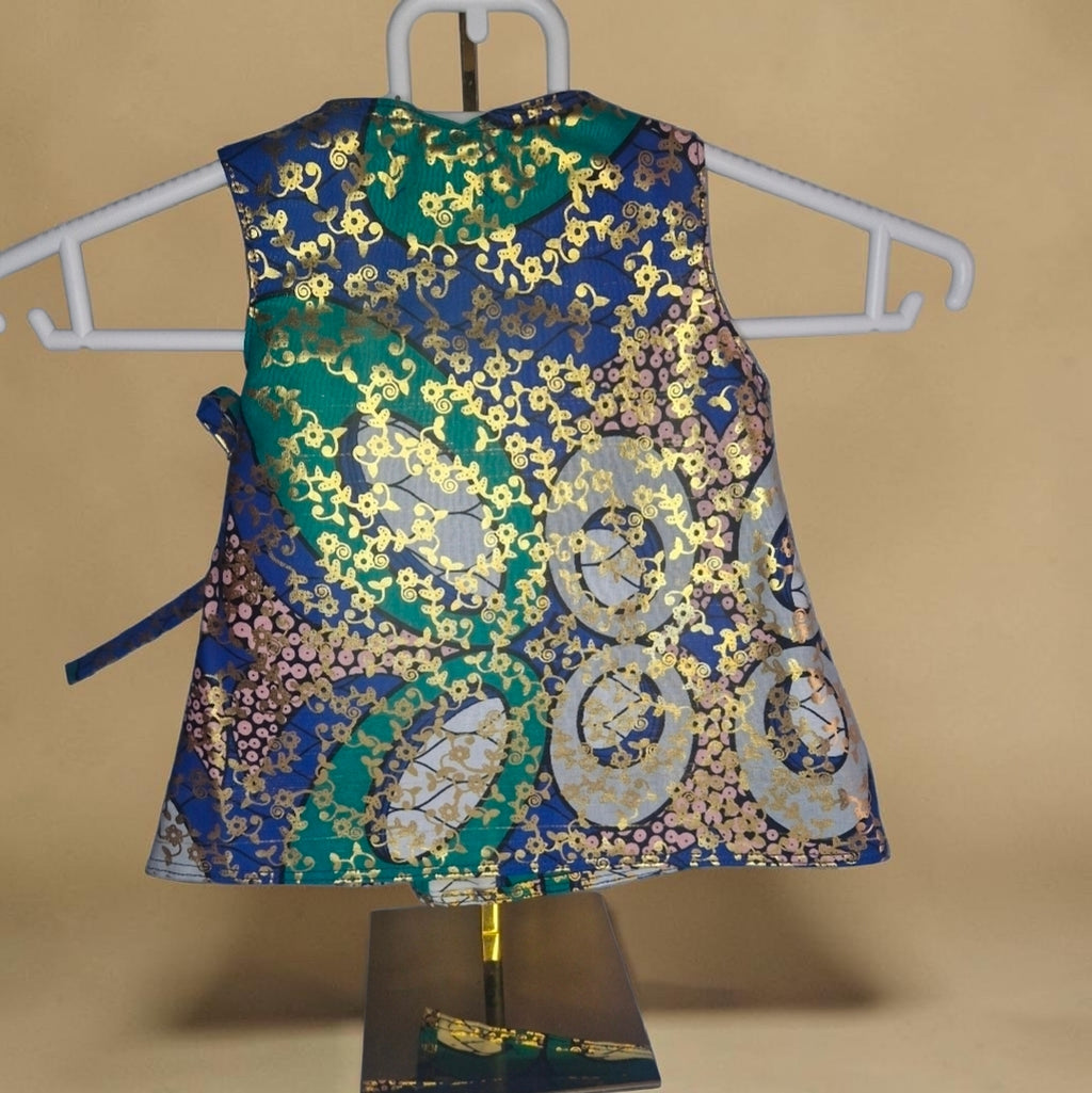 African waxprint Baby Dress & Headband Set (349 kr)