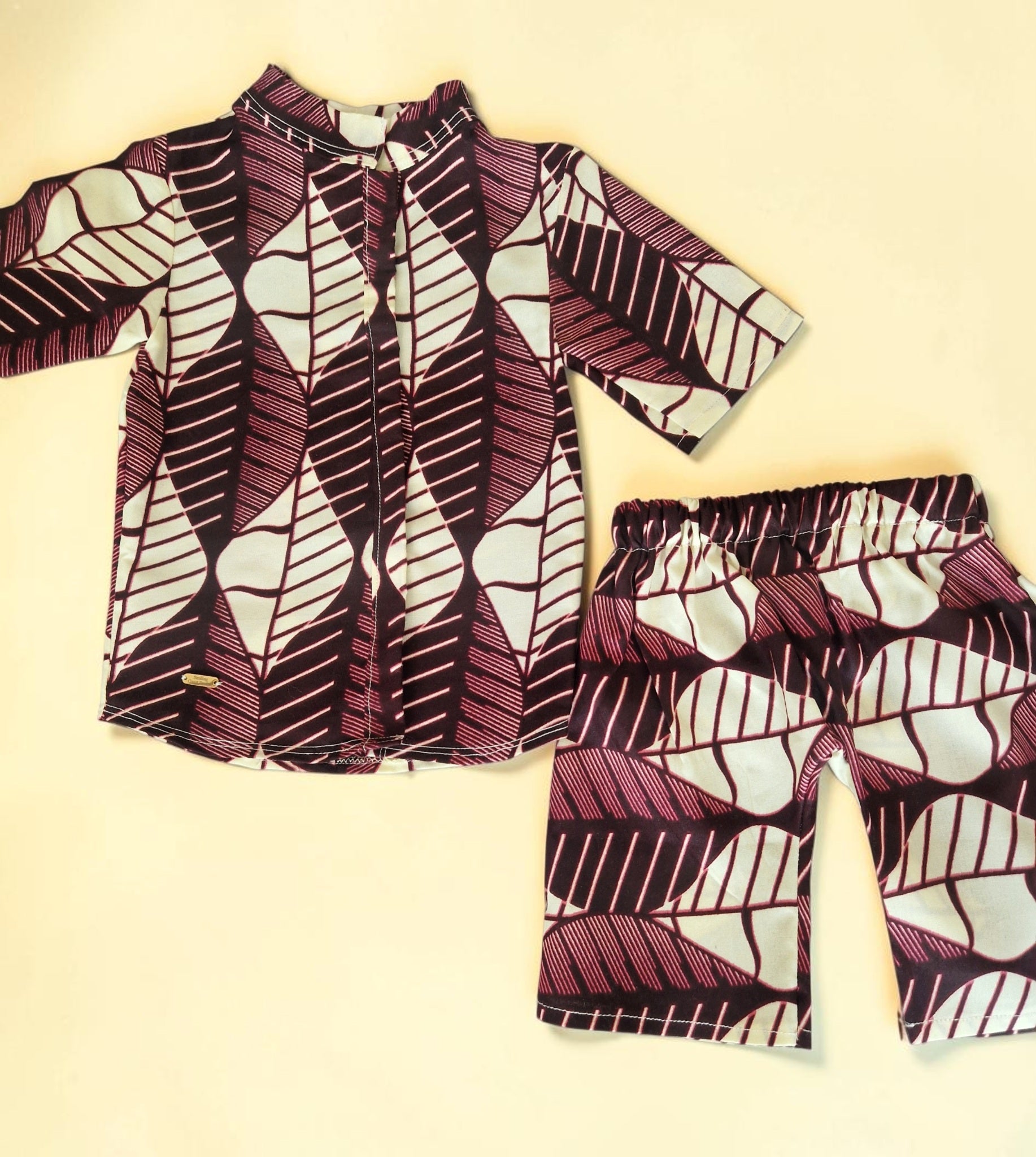 African waxprint Baby Boy Set /Size 12-18 M(499kr)