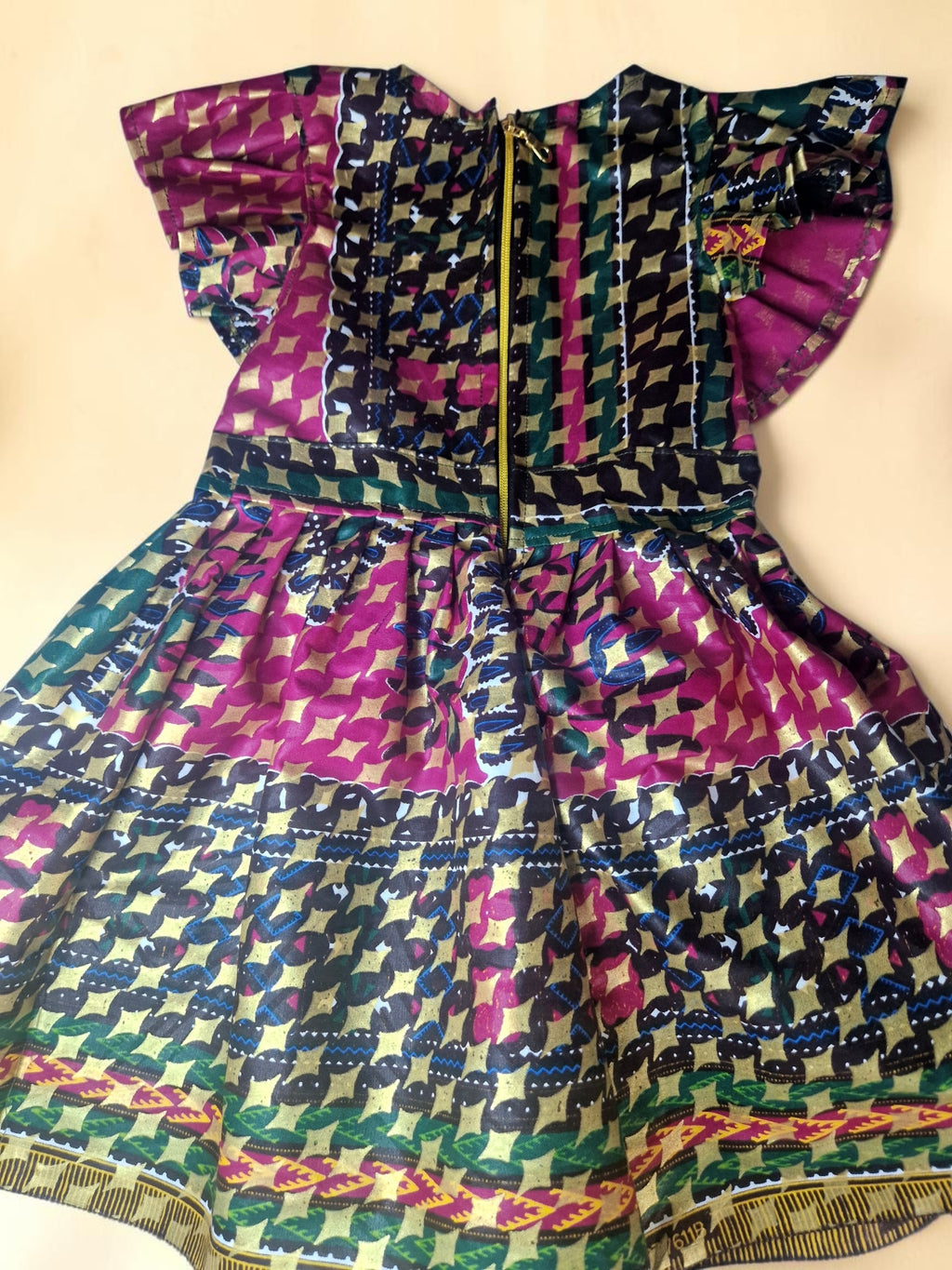 African Wax Print Dress & Matching Headband | 12–18 Months(499 kr)