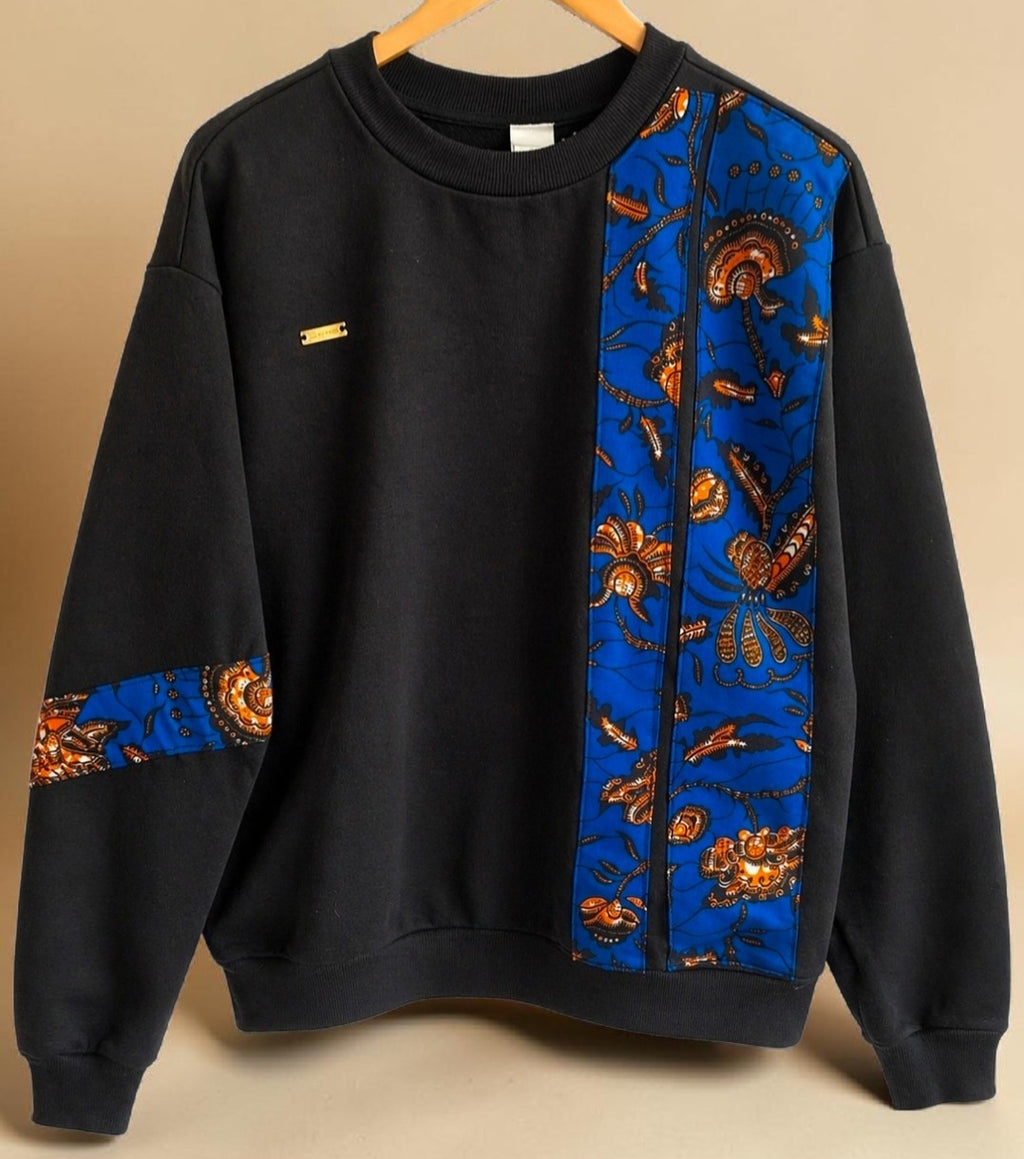 African Waxprint Sweatshirt Size M (895 kr)