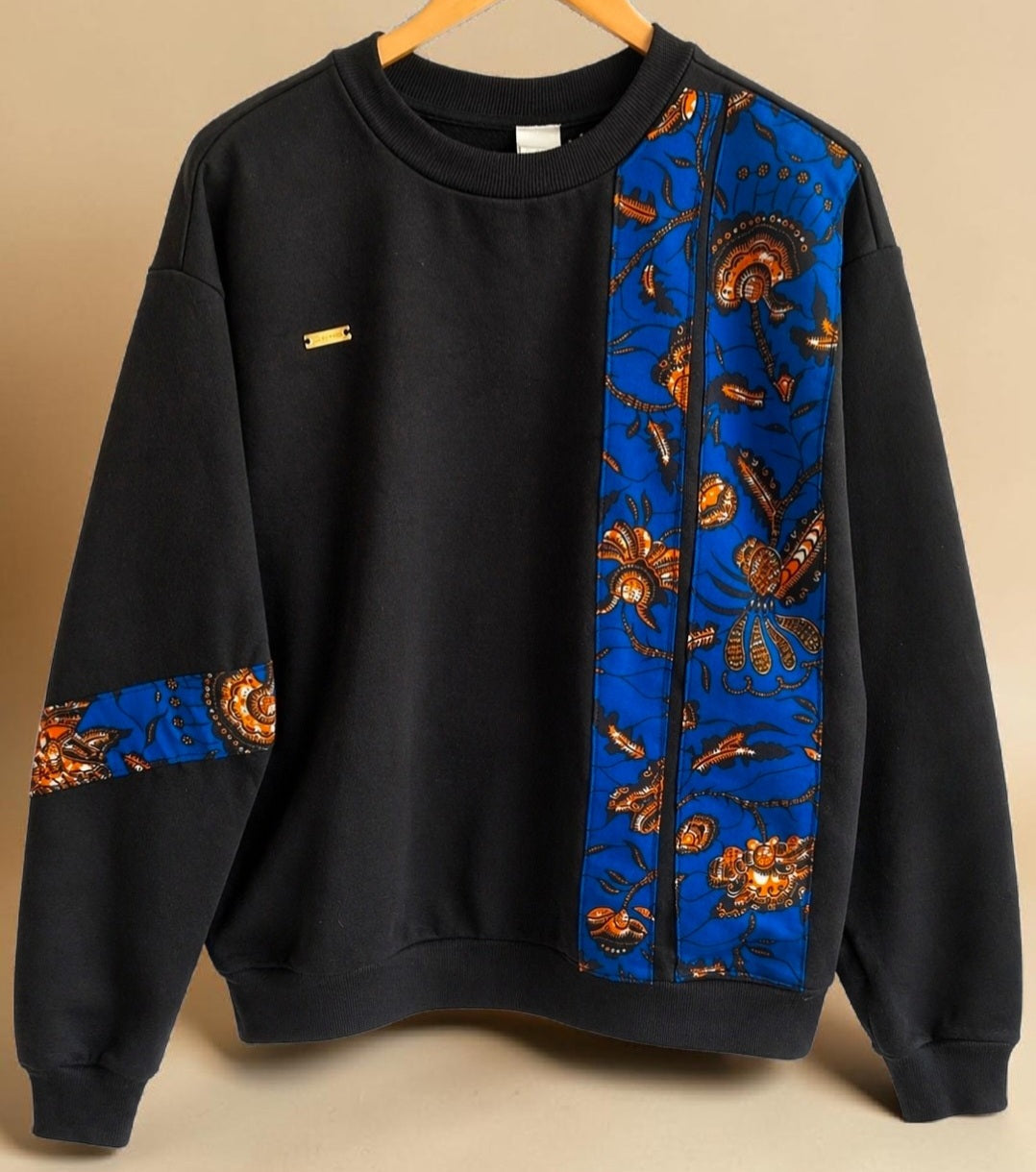 African Waxprint Sweatshirt Size M (895 kr)