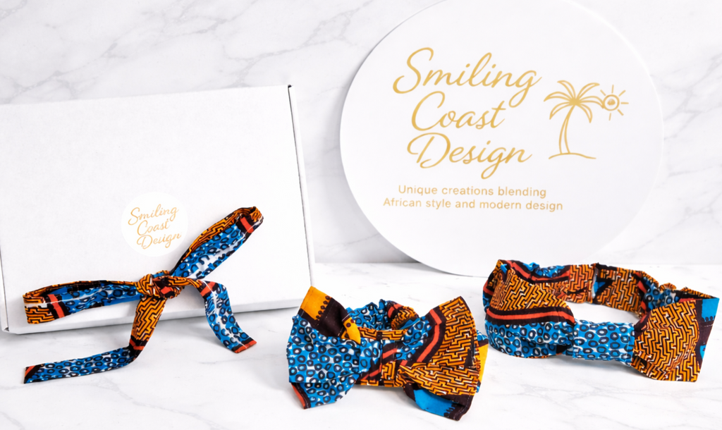 Mommy & Baby-  African Waxprint Headband Set (229 kr)