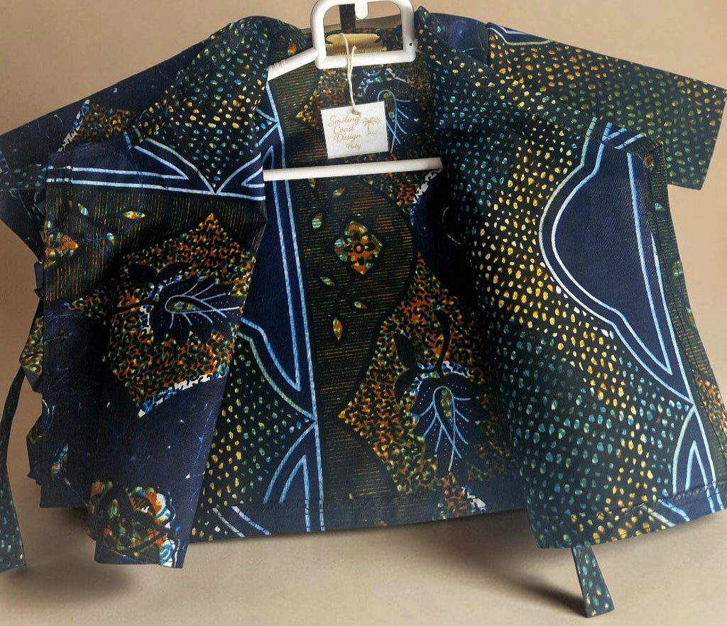 African waxprint Baby Dress and Headband  (349 kr)