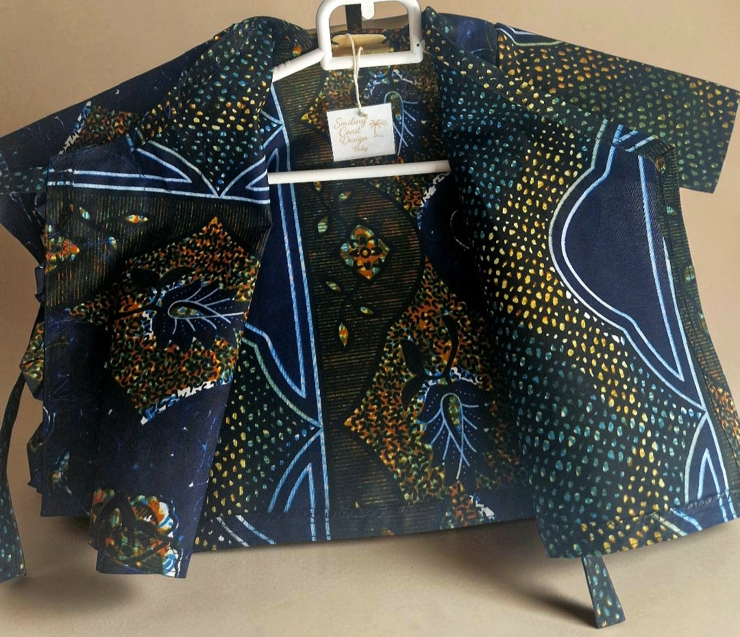 African waxprint Baby Dress and Headband  (349 kr)