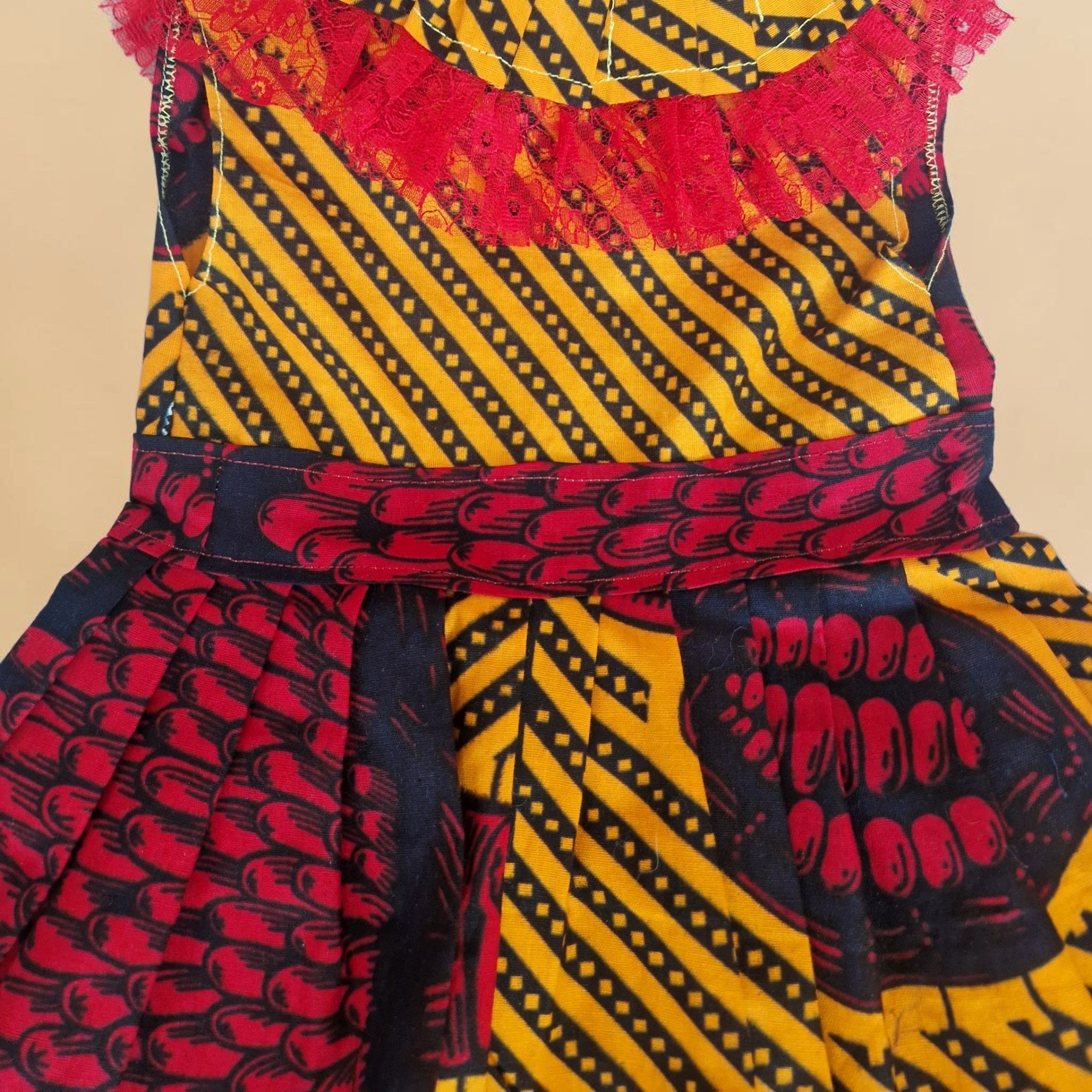 African waxprint baby dress/ Size 12-18 Months(499 kr)