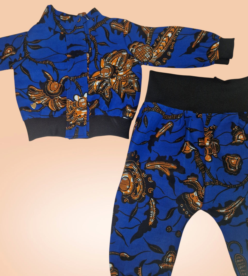 African Waxprint Baby Set –Baby Jacket & Pants(559 kr)