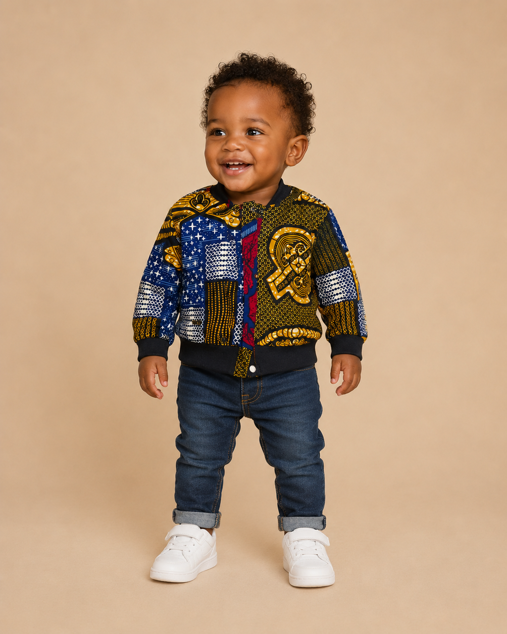 African Baby Bomber Jacket – 12 Months(499 kr)