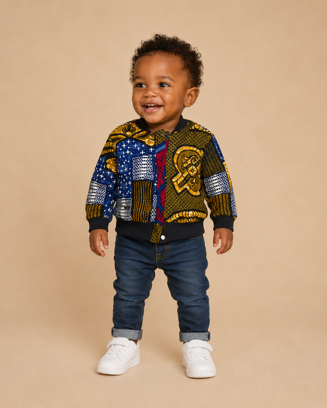 African Baby Bomber Jacket – 12 Months(499 kr)