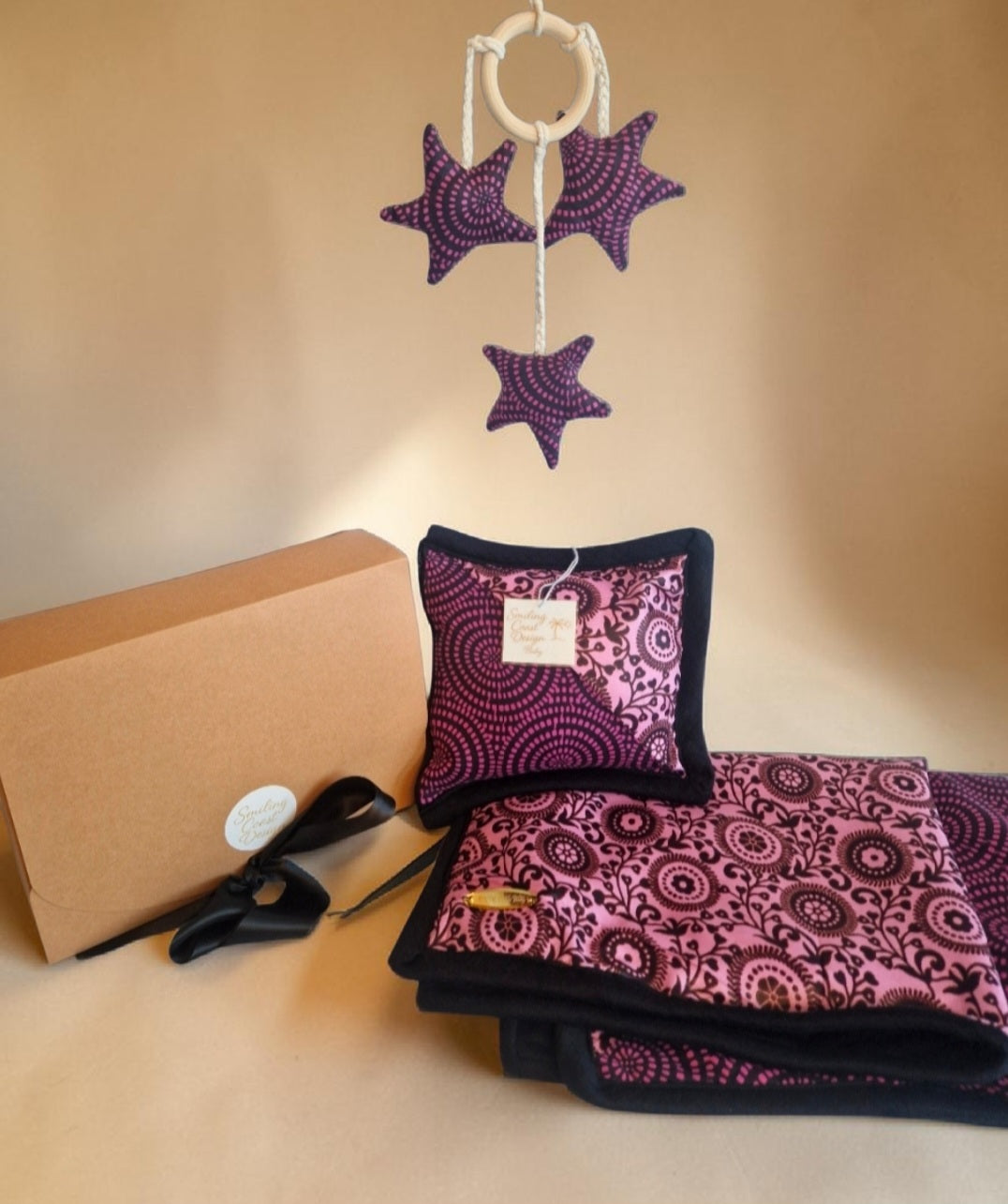 African Wax Print/Baby Stroller Set (995 kr)
