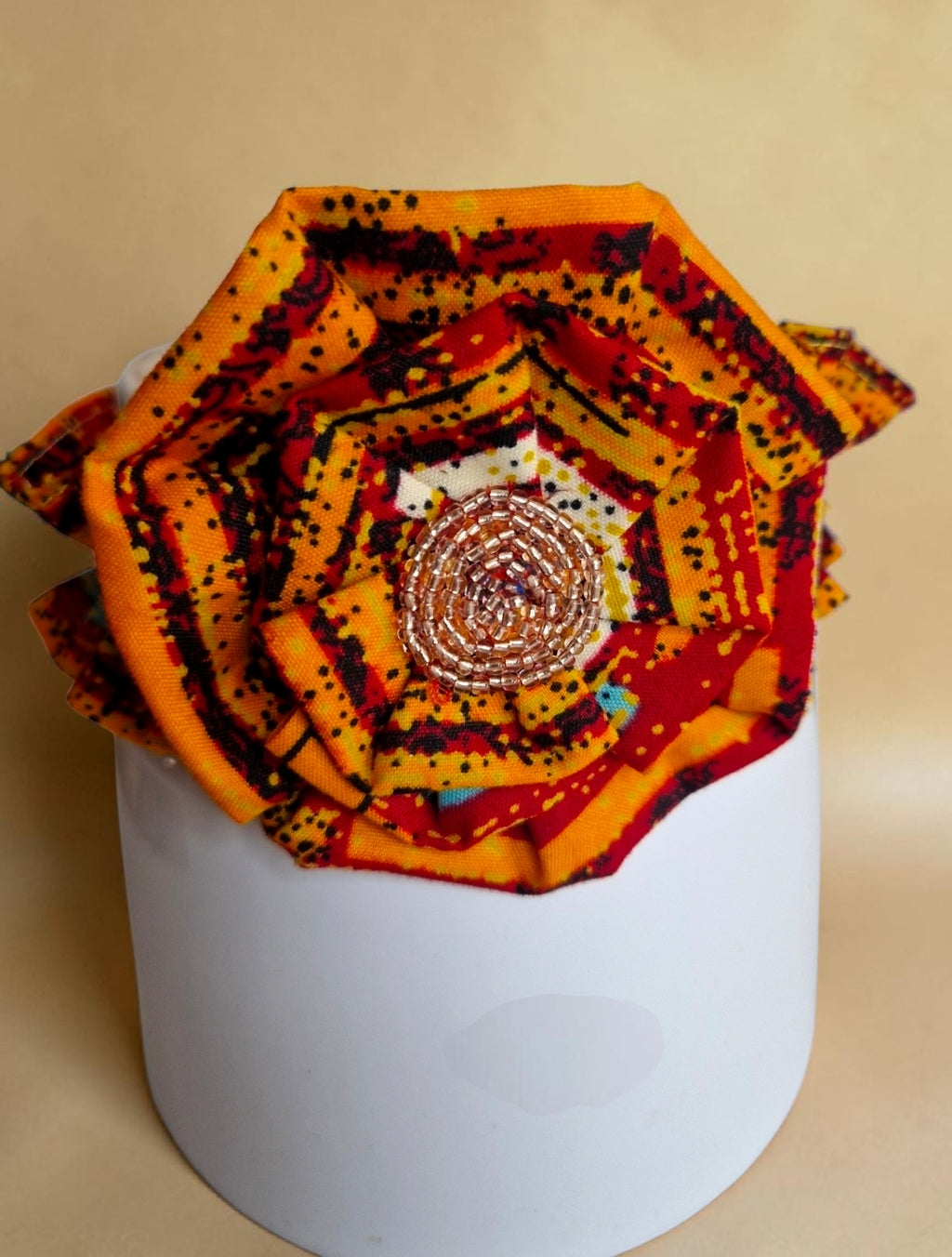 African Wax Print Baby Dress & Headband Set (429 kr)