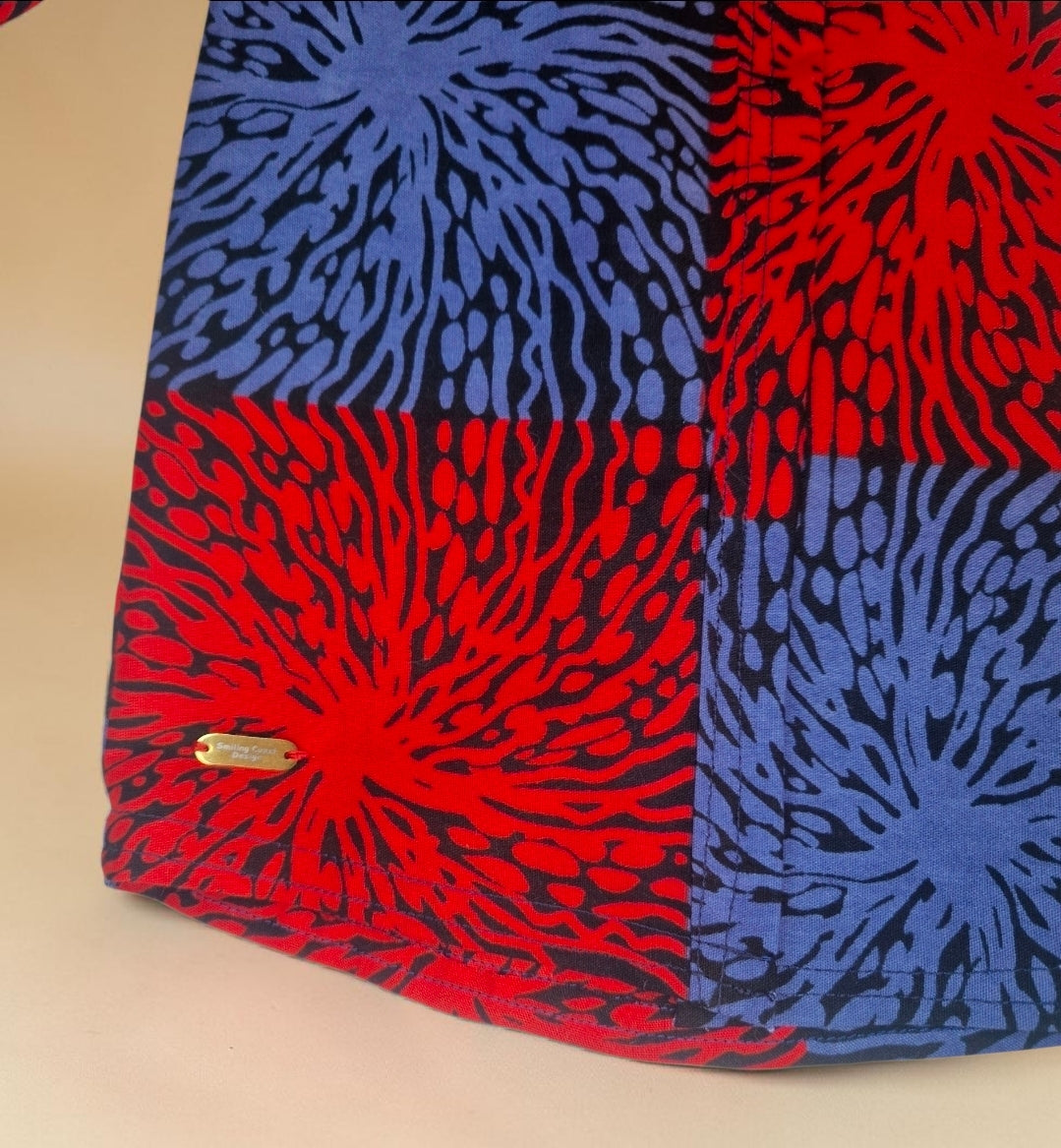 African waxprint Baby Boy Set (449kr)